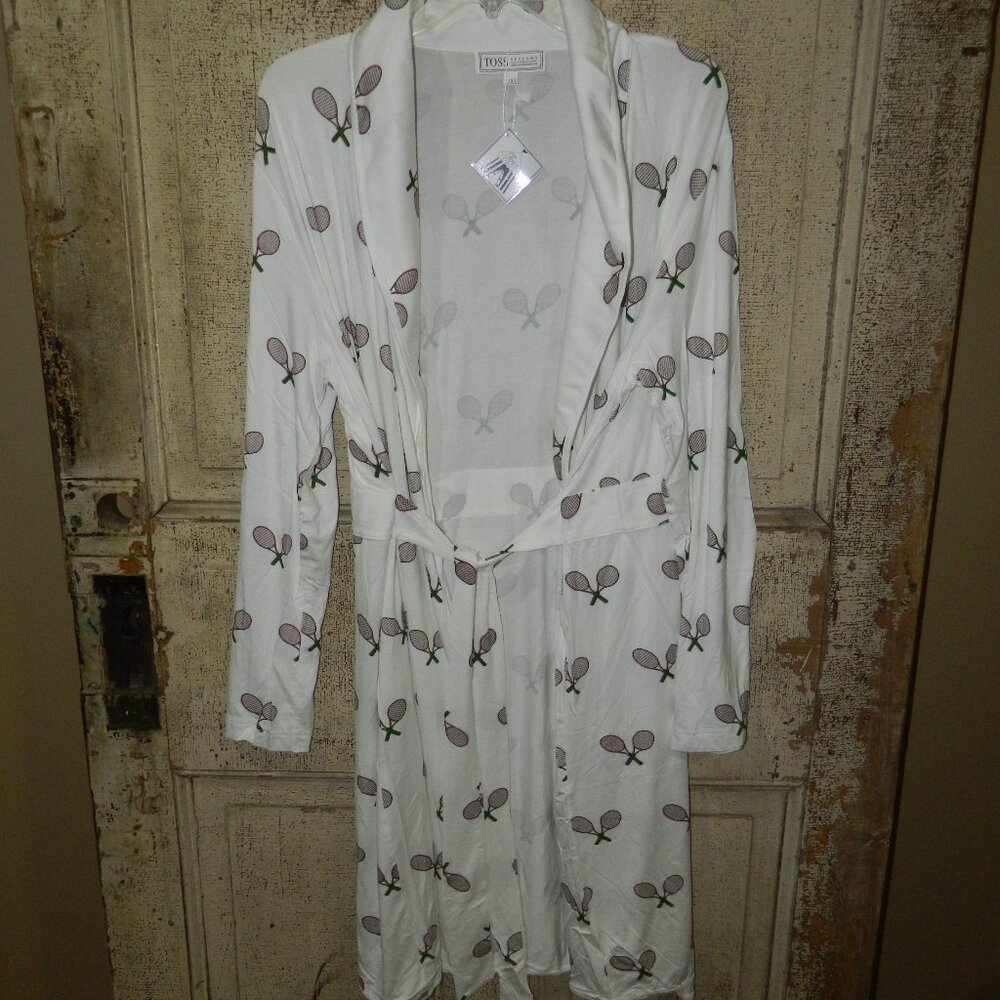 Mark & Graham Toss Design Tennis Robe Size L/XL (SS-2)